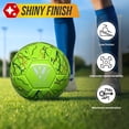 thumbnail image 4 of (6 pack) Vizari Zodiac Soccer Ball | Sizes 3, 4, 5 | Durable Waterproof Synthetic Leather | For Youth & Adults - GREEN, 5, 4 of 10