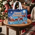 thumbnail image 6 of Large Reusable Non-Woven Christmas Gift Bag with Handles for Holiday Presents and Party Favors, 6 of 6