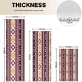 thumbnail image 4 of Teal Triangular and Diamond Shaped Geometric Boho Kitchen Rugs Sets Of 3,Kitchen Runner Rugs Non Skid Washable,Decorative Kitchen Floor Mats for Kitchen,Sink,Laundry,17"x30"+ 17"x47" + 17"x59", 4 of 6