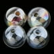 thumbnail image 3 of 10 piezas de dijes de vidrio con semillas de diente de león reales, colgantes de botella de deseos de vidrio DIY 25mm, 3 of 8