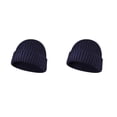 thumbnail image 2 of Qarigey Gorro para adultos, gorro para mantener el calor, gorros tejidos, gorros para el invierno, azul Type2 NO2 Qarigey CBP304267, 2 of 6