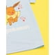 thumbnail image 2 of Camiseta Pokémon para niñas y niños Pikachu Eevee azul 7-8 años, 2 of 7