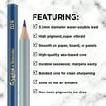 thumbnail image 5 of JERRY'S ARTARAMA 24 Watercolor Pencils Set with Sharpener - Soft Lead Colored Pencils for Adults, Professional Coloring Pencils for Adult Coloring Books and School Supplies, 5 of 7
