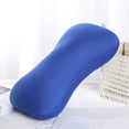 thumbnail image 4 of yuksok Microbead Back Cushion Neck Support Roll Pillow , 38x20cm Blue, 4 of 4