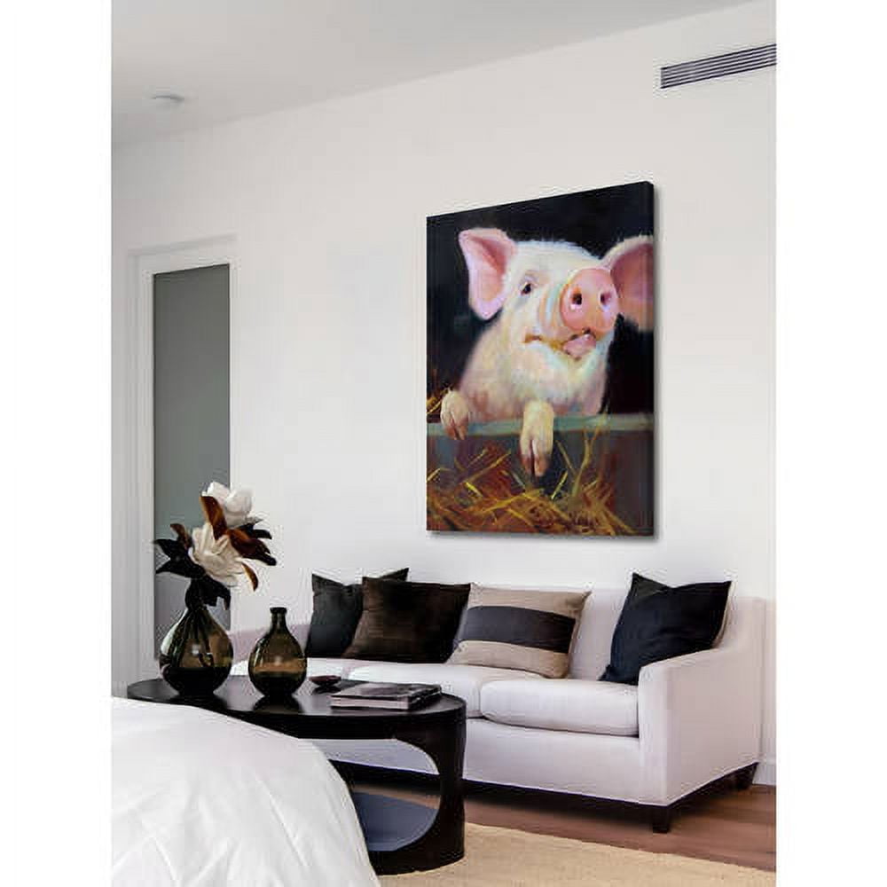 Marmont Hill "Farm Club II" Painting Print on Wrapped Canvas