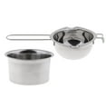 thumbnail image 1 of Crisol de Cera para Velas perfecl 2 unids set de de cera de doble caldera de material acero inoxidable, 1 of 8
