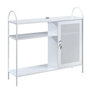 Sauder Cottage Road Storage Cabinet, White Finish