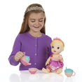 thumbnail image 6 of Baby Alive Lil' Sips Baby Has a Tea Party Doll - Blonde Hair, 6 of 11