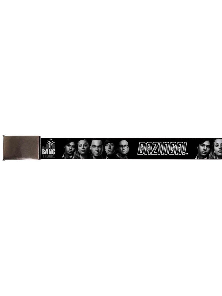 Buckle-Down Unisex-Adults Web Belt The Big Bang Theory 1.25
