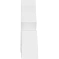 thumbnail image 3 of 60"W x 22 1/2"H x 6"D x 6"F, 9/12 Pitch, Vanguard Architectural Grade PVC Gable Bracket, 3 of 8