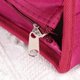 thumbnail image 5 of unbranded Bolsa Para Cd Y Dvd De Tela Roja Con Cremallera Gran Capacidad Para Almacenamiento En Casa O, 5 of 6