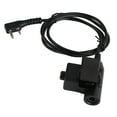 thumbnail image 2 of Adaptador de cable PTT ANGGREK U94 para auriculares Tácticos 2 pines negro, 2 of 7