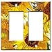 thumbnail image 3 of Art Plates - Van Gogh: Sunflowers - Two Gang Rocker / Decora / GFCI / Switch Plate Cover - Double Gang Wall Plate, 3 of 4