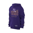 thumbnail image 2 of Men's New Era Purple Minnesota Vikings Combine Authentic Local State Throwback Hoodie, 2 of 5