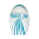 thumbnail image 1 of Adorno de animal marino, figura de medusa, adorno artesanal, coleccionable, cristal azul, 1 of 9