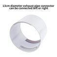thumbnail image 4 of Naiovety Accesorios de aire acondicionado acoplador de manguera profesional a prueba de fugas ventana corredera sello de parabrisas deflector telescópico Electrodomésticos Blanco 150 mm, 4 of 5