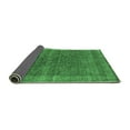 thumbnail image 2 of Ahgly Company Indoor Square Oriental Emerald Green Industrial Area Rugs, 8' Square, 2 of 4