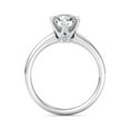 thumbnail image 2 of Empire Jewelry 2 Ct Round Cut Solitaire Diamond Ring - Moissanite in 14K White Gold Plated Metal - Perfect Engagement Ring for Women - Memorable Wedding Jewelry, 2 of 3