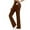 A-Brown, variant on LEBONYARD Women's Elastic High Waisted Solid Colored Wide-leg Legging Long Yoga Pants Casual Sports Fitness Yoga Pants With Pockets,Sizes S-2XL