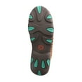 thumbnail image 4 of Women's Twisted X WDM0093 Driving Moc Brown/Turquoise Leather 8 M, 4 of 5
