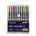 thumbnail image 1 of Graflsoa 12-Color Sparkling Gel Marker Set with Fluorescent Highlights, Perfect for Drawing and Gifting, HC6407-12, 1 of 6