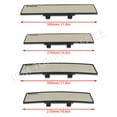 thumbnail image 4 of 270mm Lens Curve-JDM Car Styling NAPOLEX Broadway Mirror Lens Flat And Lens Curve Rear View Mirror Anti Glare Wide Angle Convex Rearview Mirror, 4 of 7