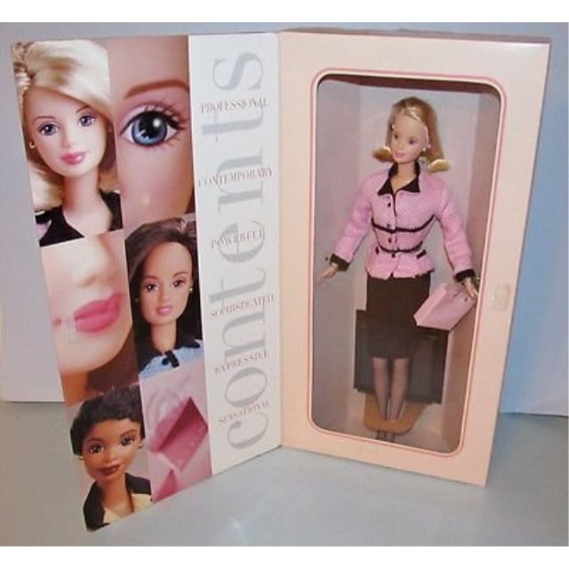 Mattel Avon Representative Barbie Doll Hispanic Blue Suit 1998 Brown Hair NRFB for sale online 