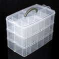 thumbnail image 4 of Caja clasificadora con asa, Surtido, 3 compartimentos, 26*17*18,5 cm, 4 of 5
