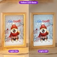 thumbnail image 2 of Hello Winter Shiba Inu Smiling in Red Scarf Hat Welcome Christmas Acrylic Plaque with Wood Photo Frame Box Shibas Dog Lovers Gifts Idea Light Box - 00017, 2 of 5