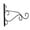 A, variant on UYUH Heavy Duty Metal Plant Bracket Wall Hooks for Hanging Bird Feeders Wind Chimes, Outdoor Rust-Resistant Garden Patio Decoration Hangers Design