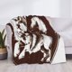 thumbnail image 3 of Fotbe Vintage Husky Dog Manta de Franela con Estampado, Manta Ultrasuave para Cama, Sofá, Auto, Hipoalergénica y Antibolitas-60"x50", 3 of 6