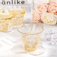thumbnail image 2 of Vasos desechables de plástico Goodluck Gold Glitter 270 ml 100 unidades, 2 of 6
