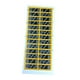 thumbnail image 5 of Etiquetas para apilar pesas. Etiquetas universales para pesas. Calcomanías para artículos deportivos, culturismo y entrenamiento de fuerza. 25 kg Negro Amarillo, 5 of 8