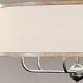 thumbnail image 6 of 52466AVI Kichler Lighting Heddle - 6 Light Medium Chandelier In Homestead Style-17 Inches Tall and 30.5 Inches Wide-Anvil Iron Finish    -Traditional, 6 of 11
