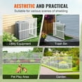 thumbnail image 5 of Vevor PVCYSWLMB48X9JS2HV0 48 x 48 in. Vinyl Privacy Fence Panels, White - 2 Piece, 5 of 11