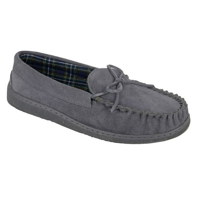 Mokkers Mens Adie Suede Moccasin Slippers