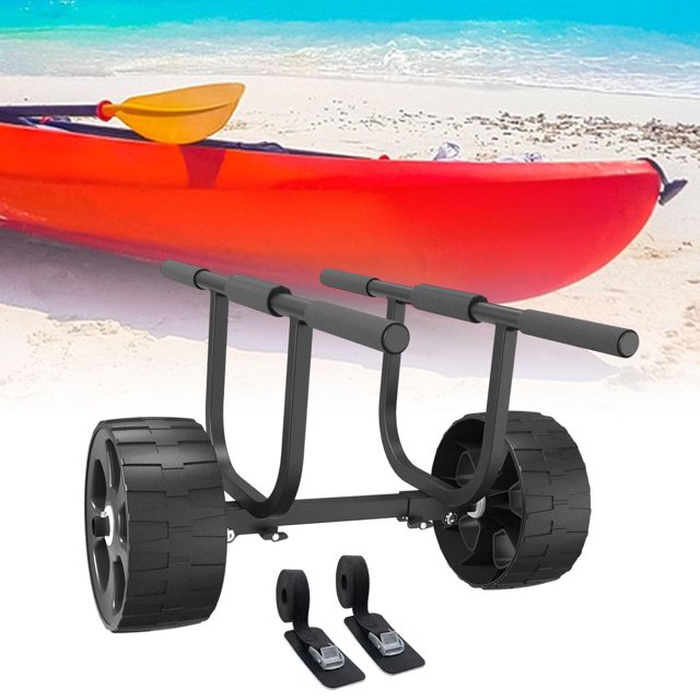 Carro para kayak Colamx Remolque ajustable y Resistente para kayaks y botes