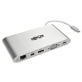 thumbnail image 1 of Estación de acoplamiento Tripp Lite USB-C con USB-A HDMI VGA mDP Gbe 4K, 1 of 9