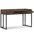 thumbnail image 3 of Pemberly Row Industrial Wood 54" Desk in Rustic Natural Brown, 3 of 8