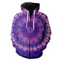 thumbnail image 1 of Sudadera con capucha y cremallera de mandala para hombre, estilo hip hop, unisex, de gran tamaño, estilo Harajuku, con estampado 3D, divertida y genial, de manga larga., 1 of 6