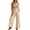 Beige, variant on Jumpsuits for Women Dressy Casual Boho Embroidered Floral One Piece Lightweight Summer Rompers Trendy Jumpsuit,White 3XL