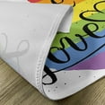 thumbnail image 5 of Ambesonne Pride Place Mats Set of 4, Love is Love Art LGBT, Standard Size, Multicolor, 5 of 6