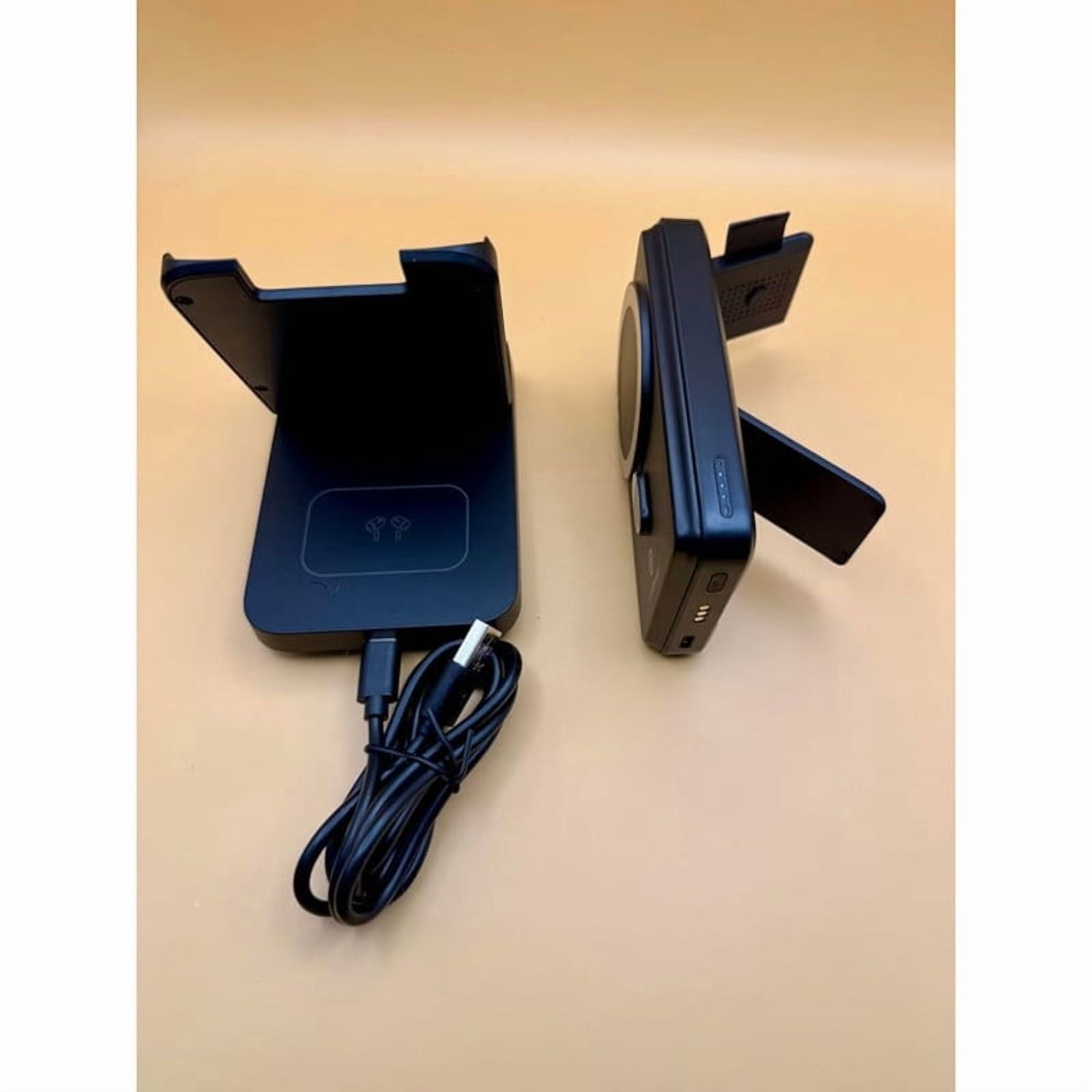Lumicharge 5 IN1 Black Magnetic Power Bank & Charger