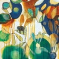 thumbnail image 2 of Weber, Jennifer 26x26 White Modern Wood Framed Museum Art Print Titled - Tropical Burst II, 2 of 4