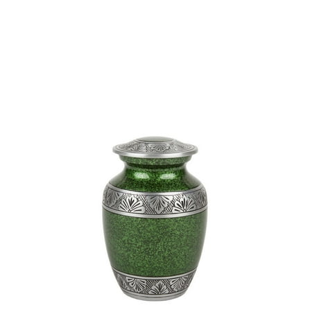 Leaf Urn - Perfect Memorials Small Green Lively Leaves Cremation Urn