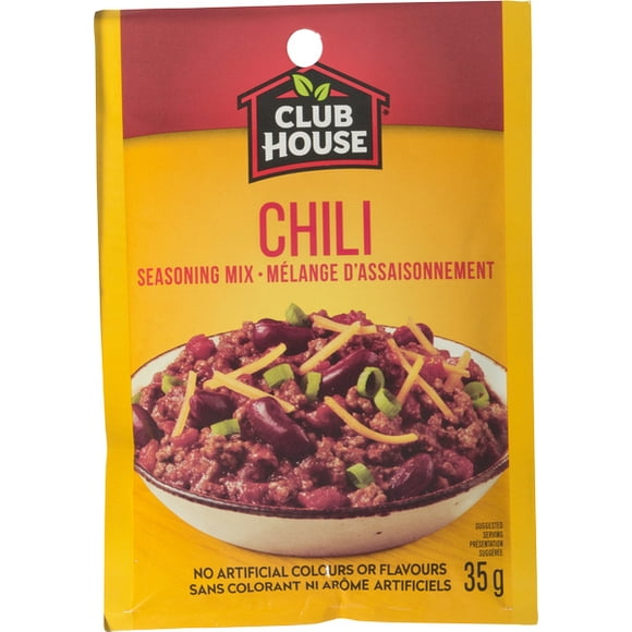 Club House, Dry Sauce/Seasoning/Marinade Mix, Chili, 35g
