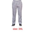 thumbnail image 4 of Pantalones de Chef Wosthever para hombre con bolsillos en la Cintura elástica holgados Hahnentritt 3XL, 4 of 6