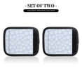 thumbnail image 3 of Luggage Handle Wraps for Suitcase - Suitcase Tags Identifiers for Suitcases, Abstract white flower Fun Luggage Handle Covers, Travel Luggage Accessories Essentials for Flying, 3 of 6