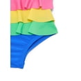 thumbnail image 2 of Wonder Nation Baby and Toddler Girls Tiered Ruffle One Piece Swimsuit, Sizes 12M-5T, 2 of 3