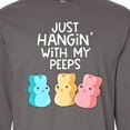 thumbnail image 4 of Inktastic Easter Hangin' with My Peeps Long Sleeve T-Shirt, 4 of 5